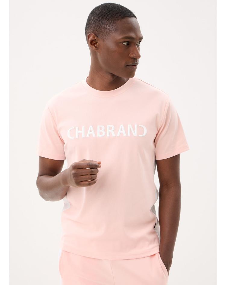 Chabrand t-shirt logo relief rose