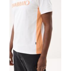 Chabrand T-shirt logo relief orange