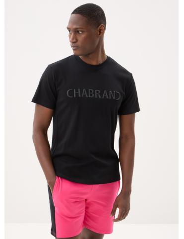 Chabrand T-shirt logo relief noir