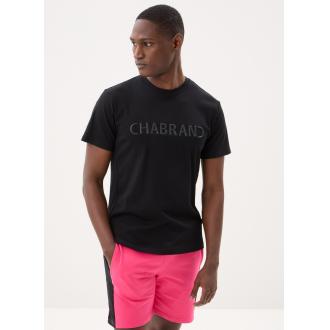 Chabrand T-shirt logo relief noir