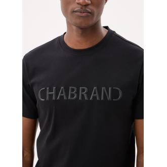 Chabrand T-shirt logo relief noir