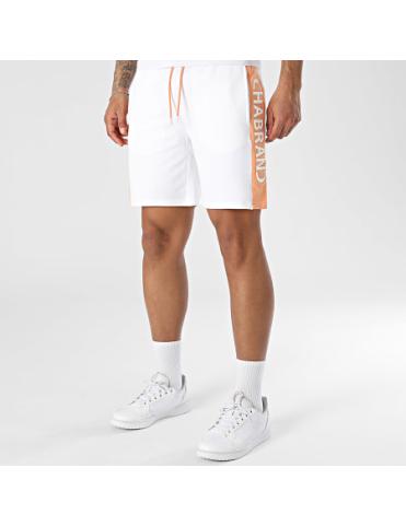 Chabrand short logo relief homme orange