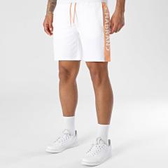 Chabrand short logo relief homme orange