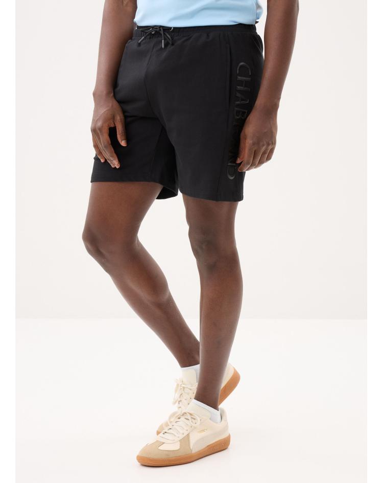 Chabrand short logo relief noir homme