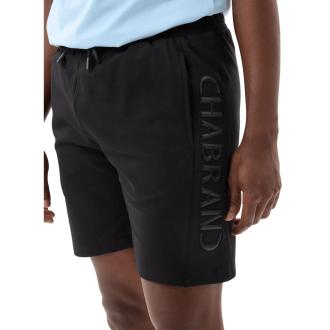 Chabrand short logo relief noir homme