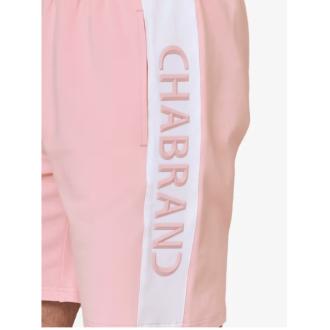 Chabrand short logo relief homme rose