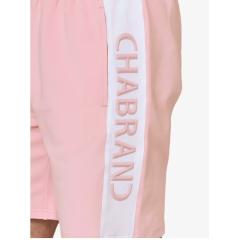 Chabrand short logo relief homme rose
