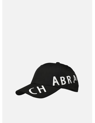 Chabrand casquette en coton logo noire