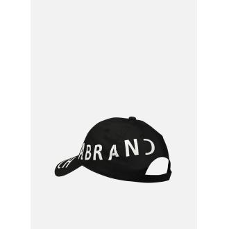 Chabrand casquette en coton logo noire