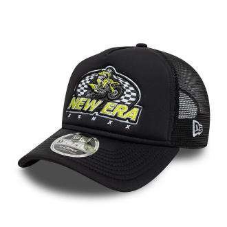 New Era Casquette 9FORTY A-Frame Trucker New Era Graphic Noir