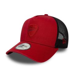 New Era Casquette 9FORTY E-Frame Trucker Ducati Motor Logo Rouge Foncé