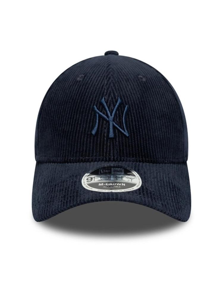 New Era casquette Cord 9Forty Mc bleu marine