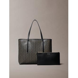 Calvin Klein Sac Cabas avec pochette Noir 