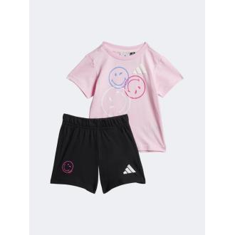Adidas Smileyworld ensemble rose bébé