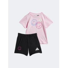 Adidas Smileyworld ensemble rose bébé