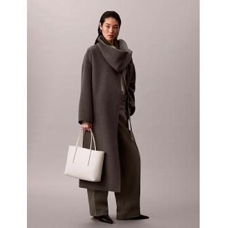 Calvin Klein Sac Cabas avec pochette blanc
