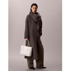 Calvin Klein Sac Cabas avec pochette blanc