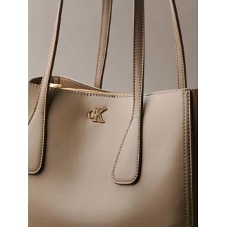 Calvin Klein Sac à main Ck Medium Work Tote taupe