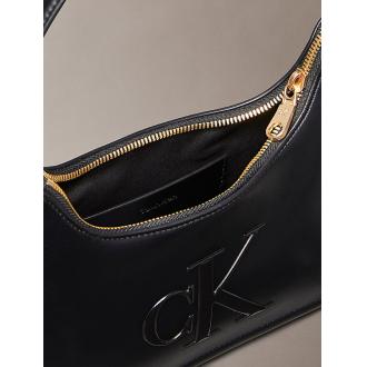 Calvin Klein Sac à bandoulière Bold CK noir