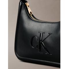 Calvin Klein Sac à bandoulière Bold CK noir