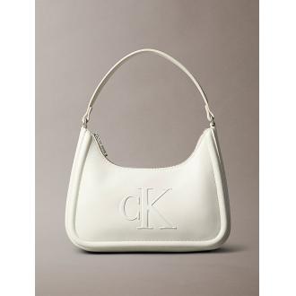 Calvin Klein Sac à bandoulière Bold CK blanc