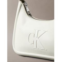 Calvin Klein Sac à bandoulière Bold CK blanc