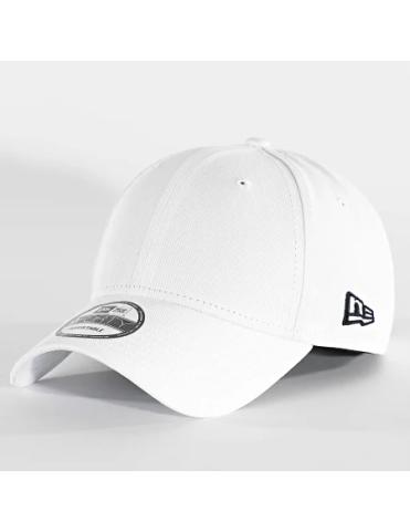 New Era casquette basic blanc