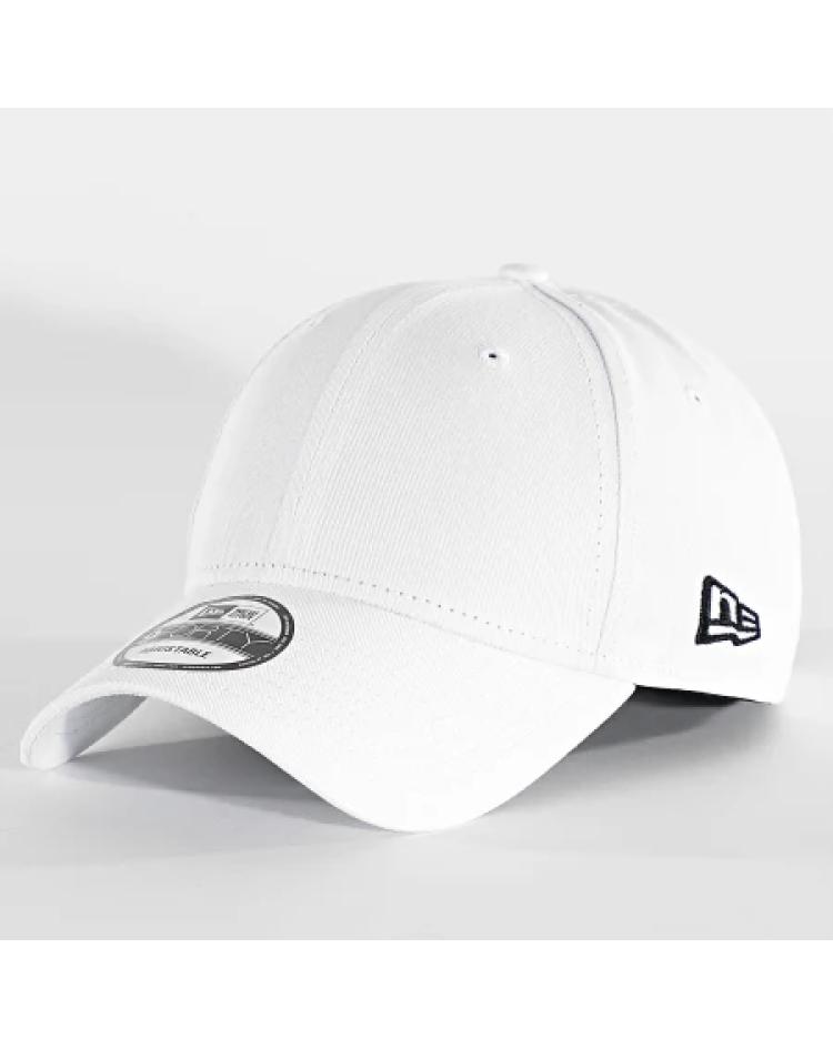 New Era casquette basic blanc