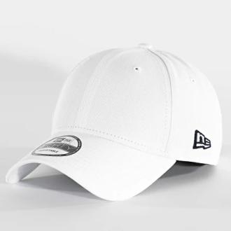 New Era casquette basic blanc