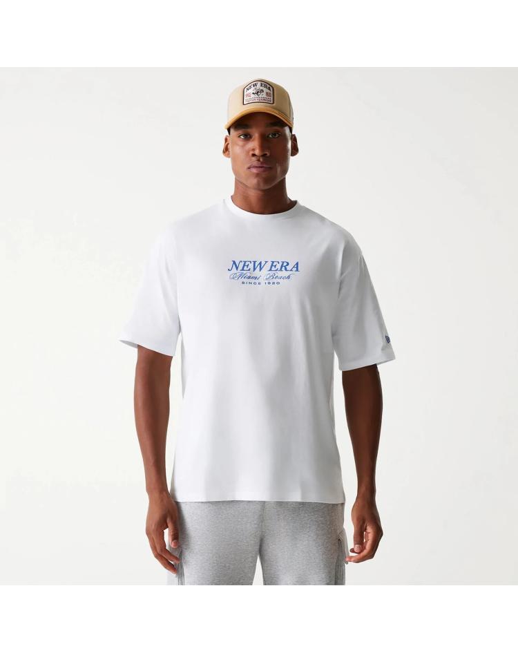 New Era T-shirt Oversize Vacation Graphic 
