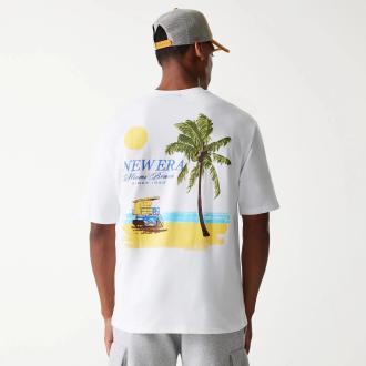 New Era T-shirt Oversize Vacation Graphic 