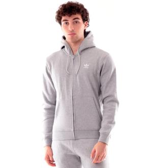 Adidas Veste à capuche entièrement zippée Trèfle Essentials