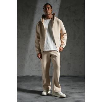 Ensemble veste et pantalon beige