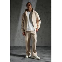 Ensemble veste et pantalon beige