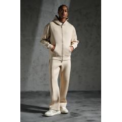 Ensemble veste et pantalon beige