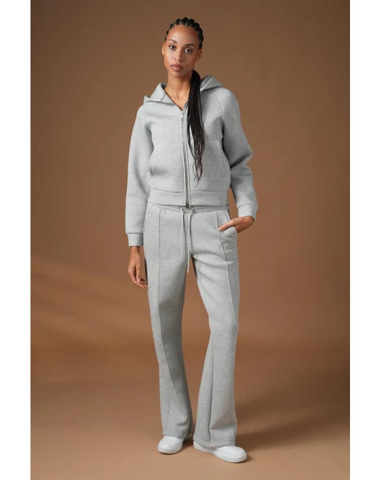 Ensemble veste pantalon femme gris
