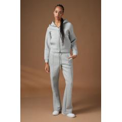 Ensemble veste pantalon femme gris