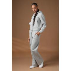 Ensemble veste pantalon femme gris