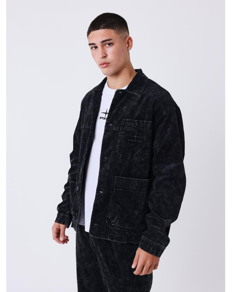 ProjectxParis Veste Corduroy coton oversize noire